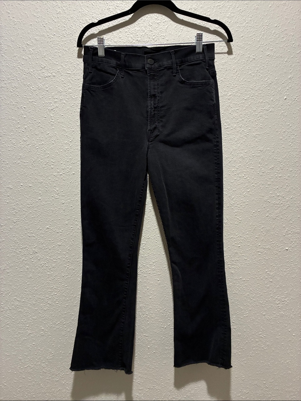 MOTHER Black Denim Jeans